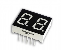 0.4" 2 digit 7 segment led display