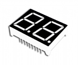 0.8" 2 digit 7 segment led display