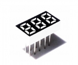 0.25" 3 digit FND led segment display